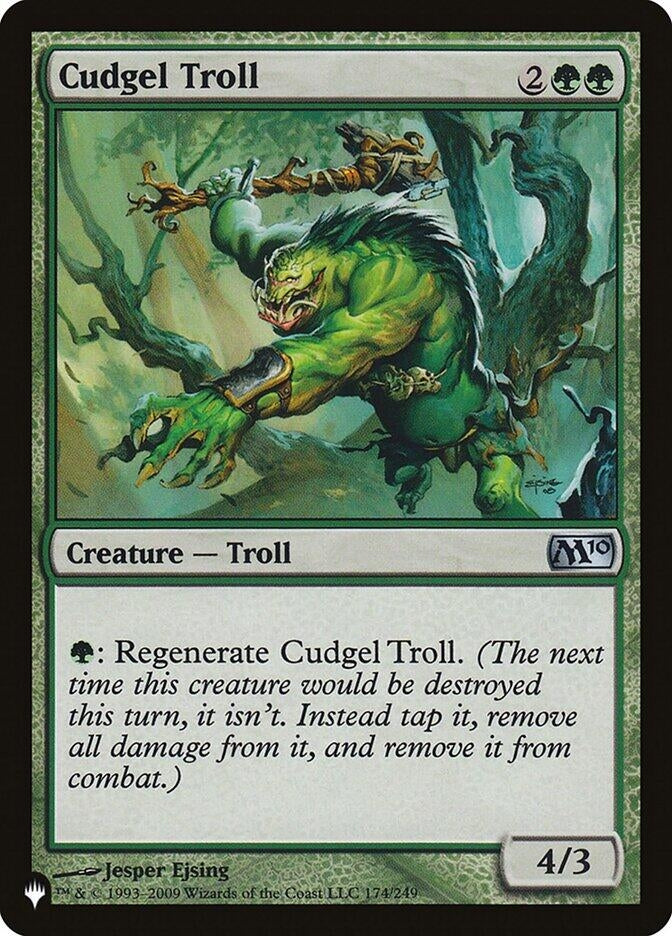 Image for Cudgel Troll (174/249) [The List Reprints] - Magic: The Gathering