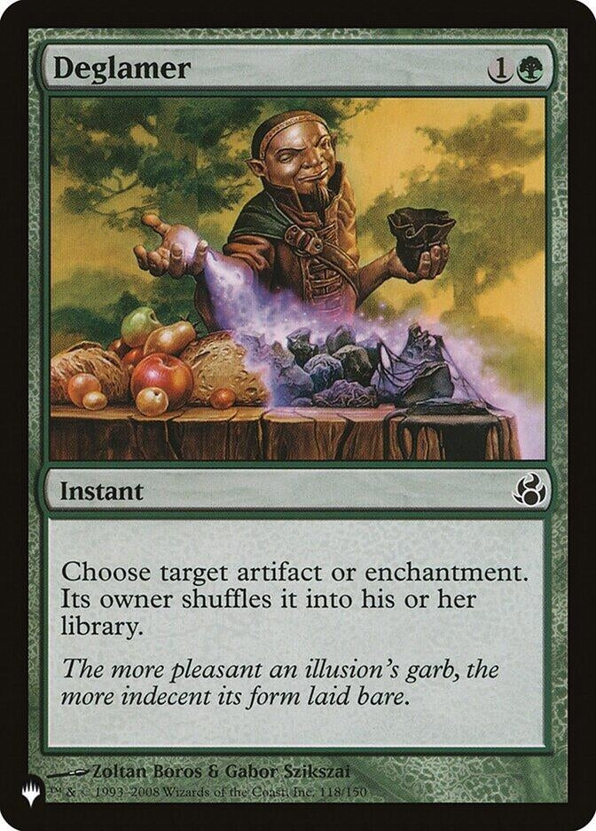 Image for Deglamer (118/150) [The List Reprints] - Magic: The Gathering