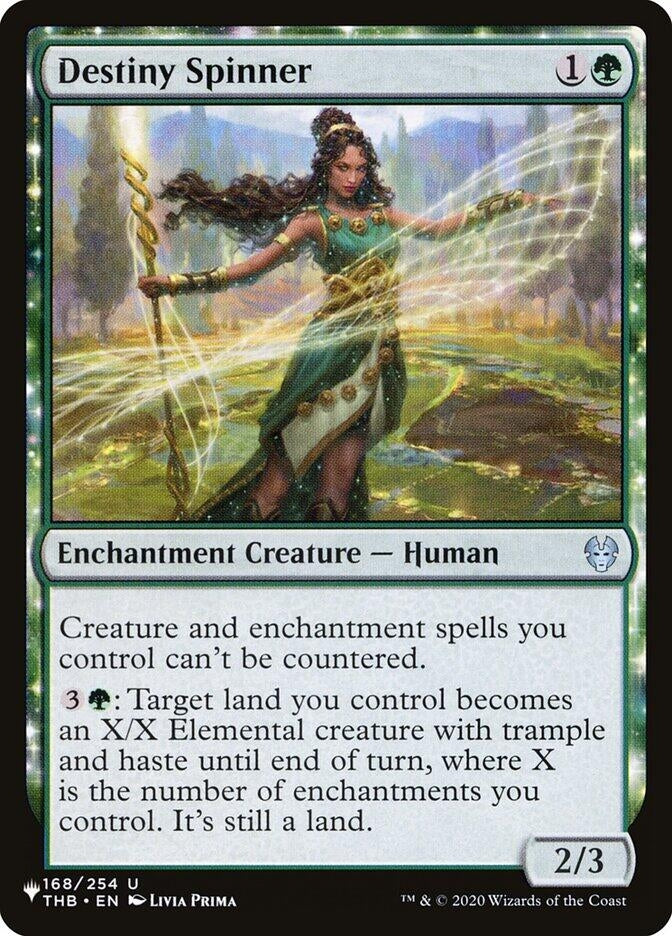 Image for Destiny Spinner (168/254) [The List Reprints] - Magic: The Gathering