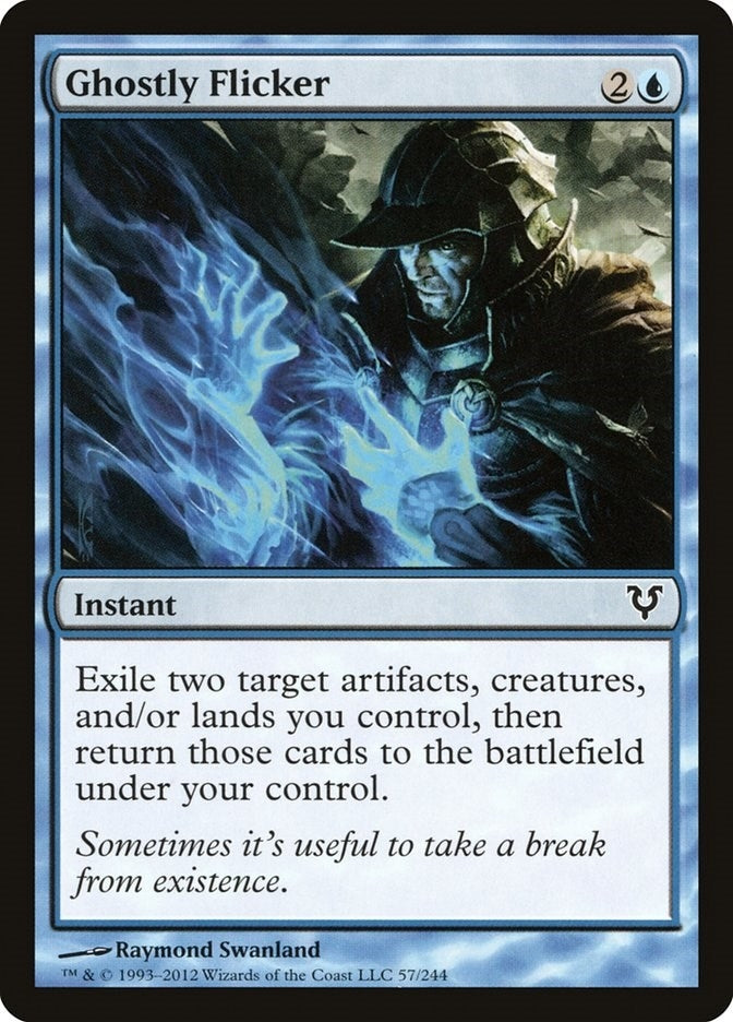 Image for Ghostly Flicker (57) [Avacyn Restored] - Magic: The Gathering