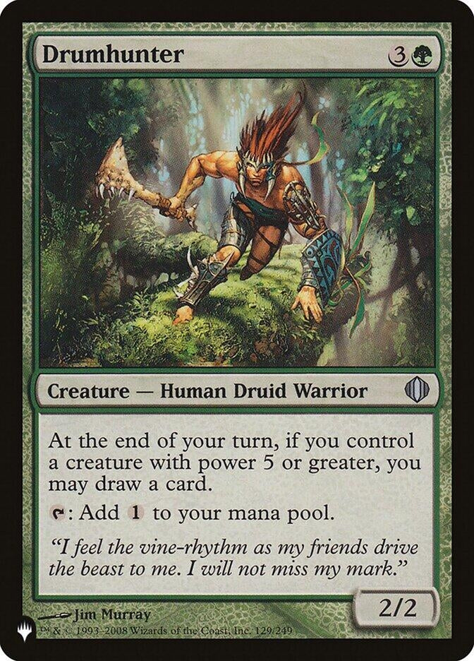 Image for Drumhunter (129/249) [The List Reprints] - Magic: The Gathering