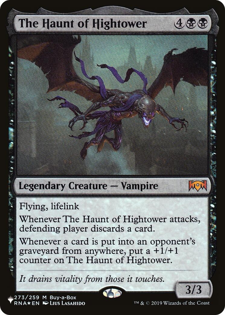 Image for The Haunt of Hightower (273/259) [The List Reprints] - Magic: The Gathering