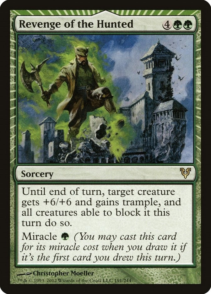 Image for Revenge of the Hunted (191) [Avacyn Restored] - Magic: The Gathering