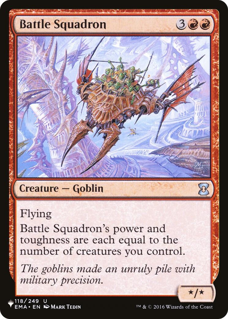 Image for Battle Squadron (118/249) [The List Reprints] - Magic: The Gathering