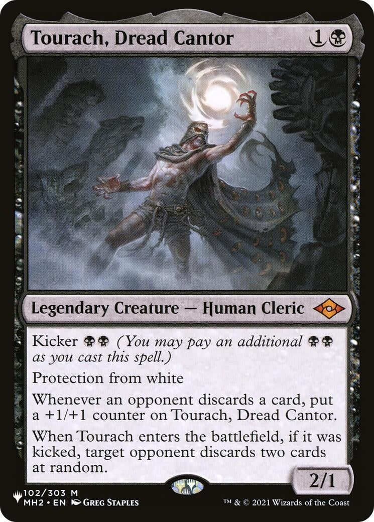 Image for Tourach, Dread Cantor (102/303) [The List Reprints] - Magic: The Gathering