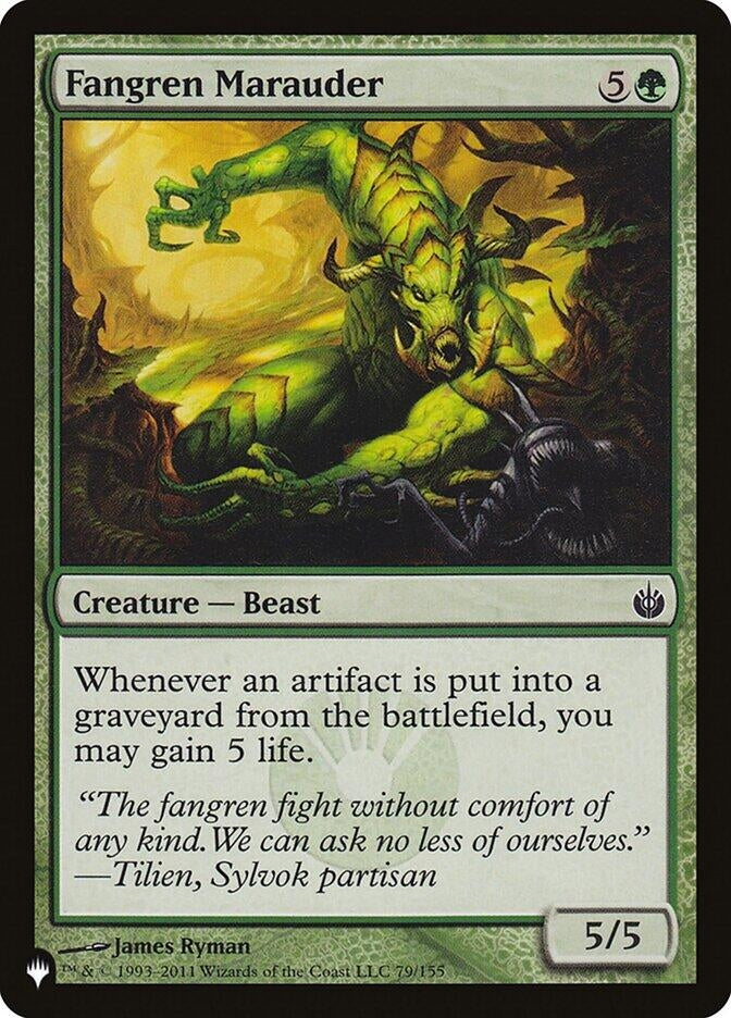 Image for Fangren Marauder (79/155) [The List Reprints] - Magic: The Gathering