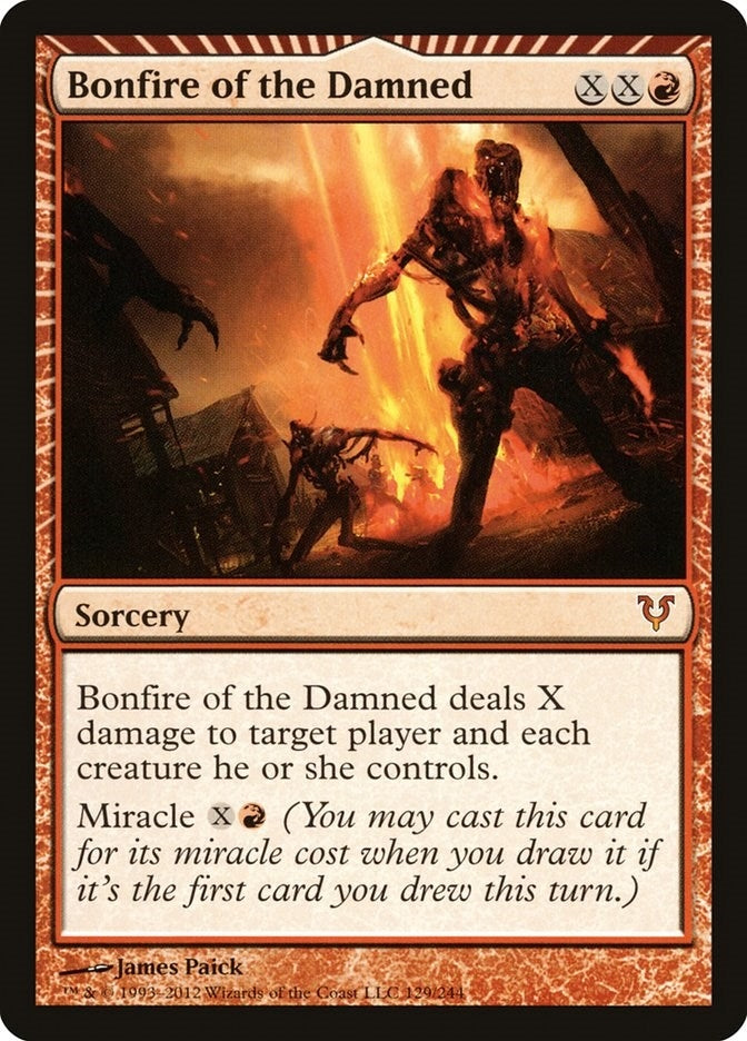 Image for Bonfire of the Damned (129) [Avacyn Restored] - Magic: The Gathering