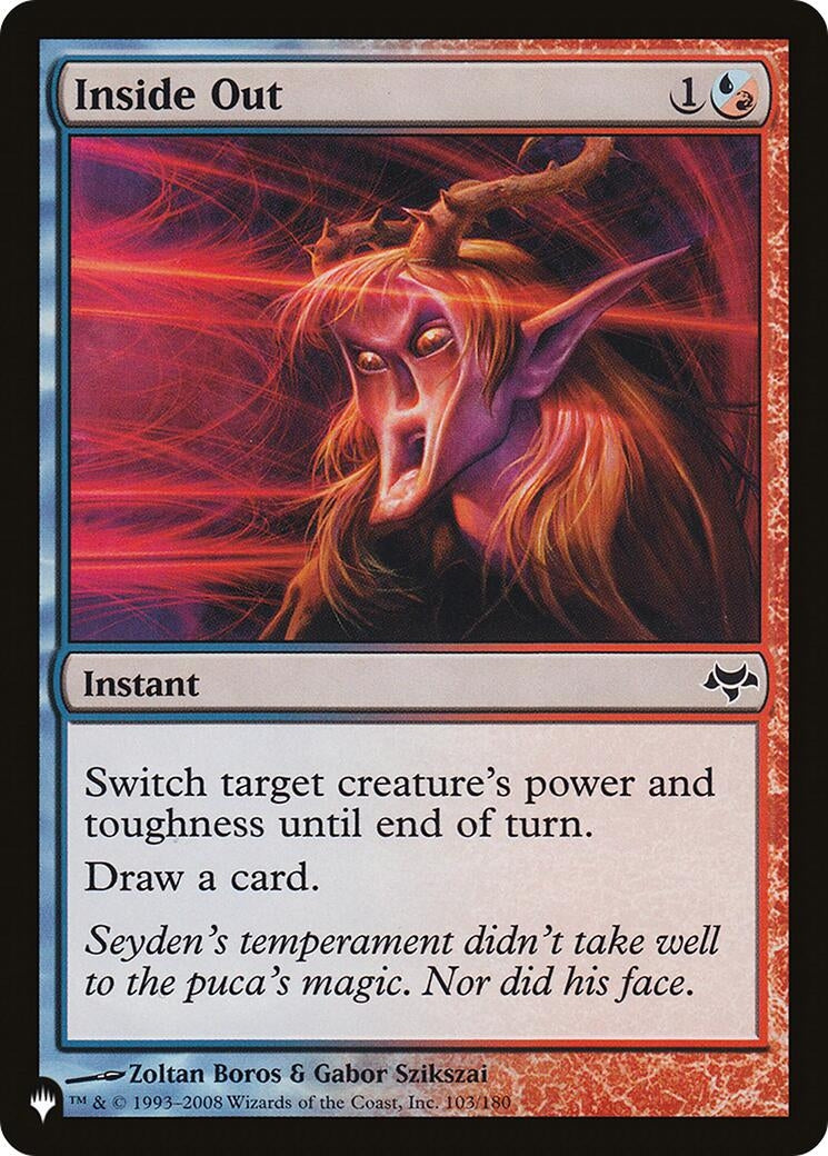 Image for Inside Out (103/180) [The List Reprints] - Magic: The Gathering