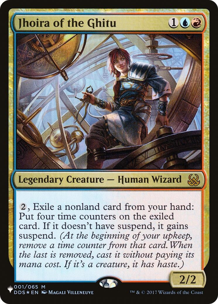 Image for Jhoira of the Ghitu (DDS) (001/065) [The List Reprints] - Magic: The Gathering