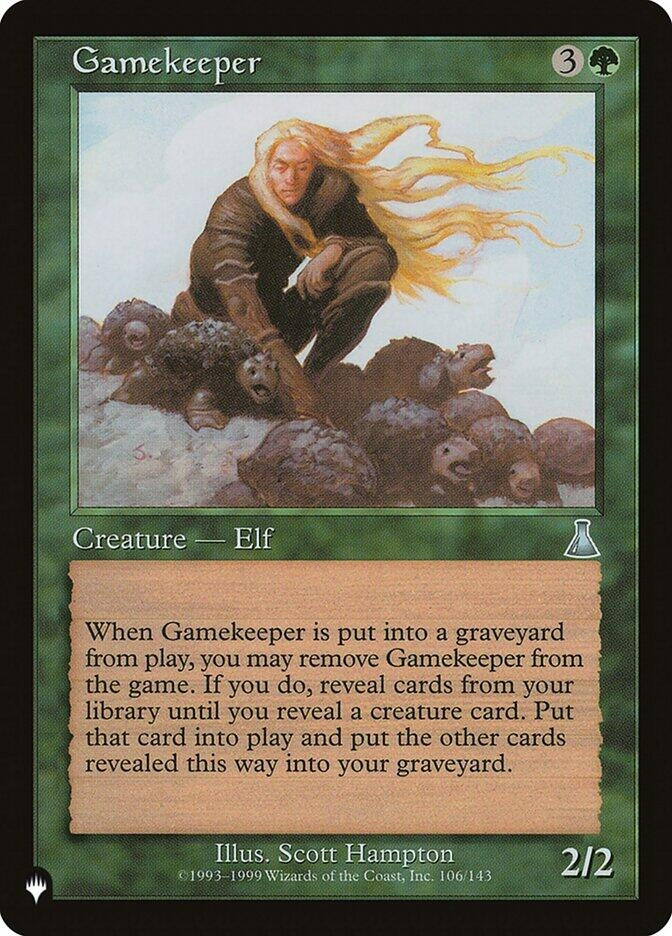 Image for Gamekeeper (106/143) [The List Reprints] - Magic: The Gathering