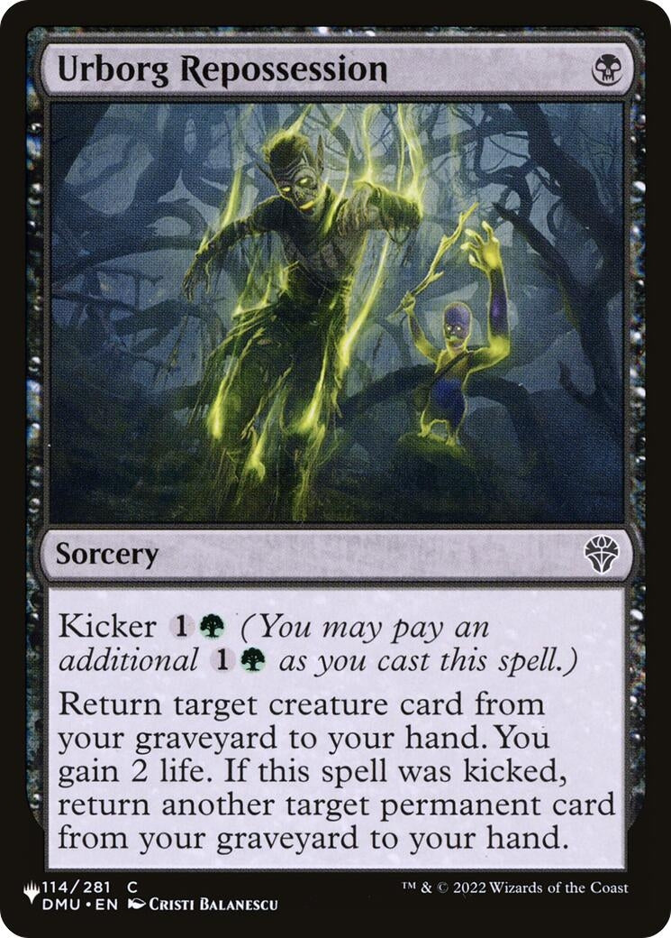 Image for Urborg Repossession (114/281) [The List Reprints] - Magic: The Gathering