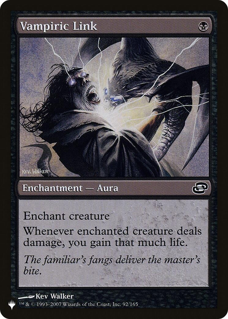 Image for Vampiric Link (92/165) [The List Reprints] - Magic: The Gathering