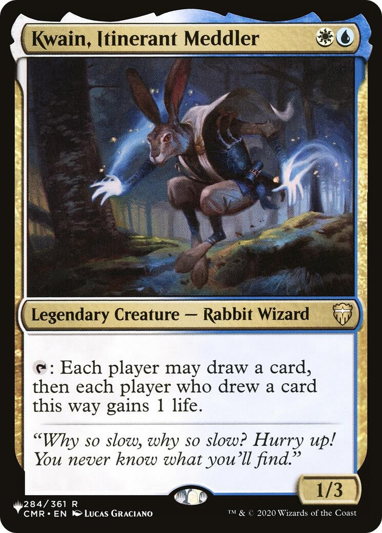 Image for Kwain, Itinerant Meddler (284/361) [The List Reprints] - Magic: The Gathering