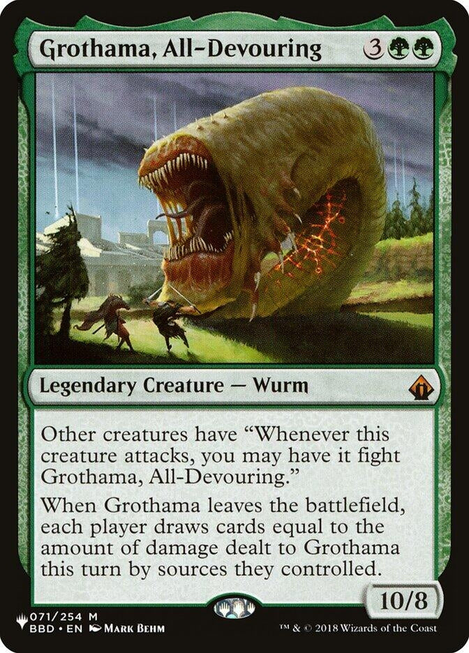 Image for Grothama, All-Devouring (071/254) [The List Reprints] - Magic: The Gathering