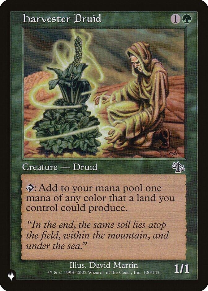 Image for Harvester Druid (120/143) [The List Reprints] - Magic: The Gathering
