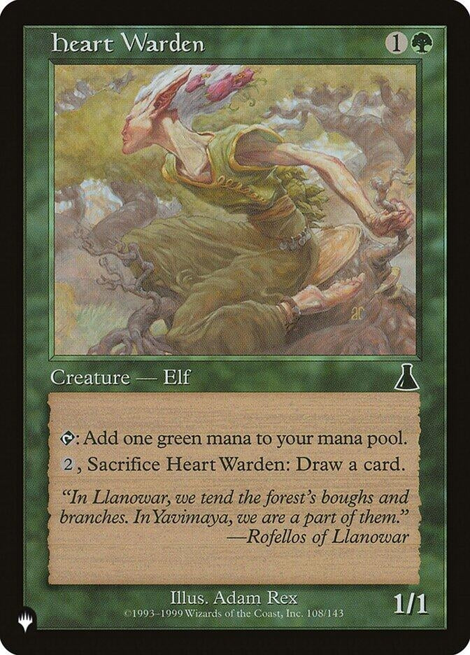 Image for Heart Warden (108/143) [The List Reprints] - Magic: The Gathering