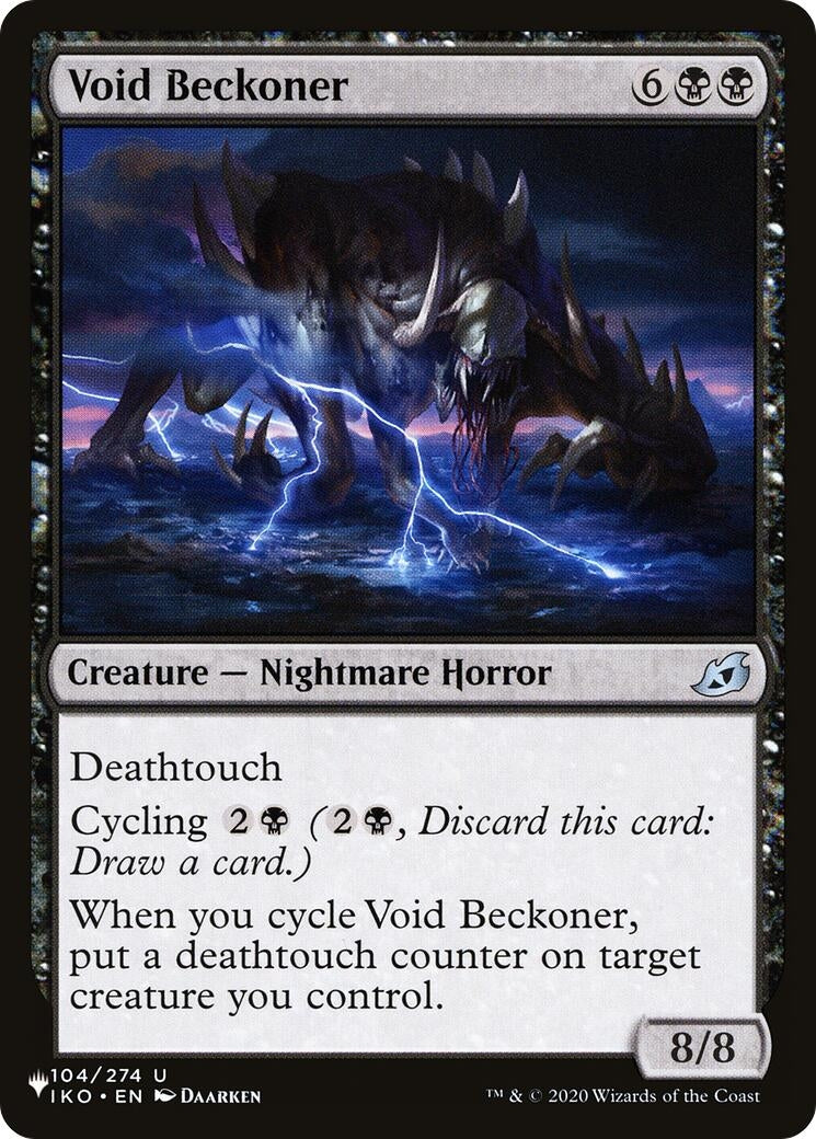Image for Void Beckoner (104/274) [The List Reprints] - Magic: The Gathering