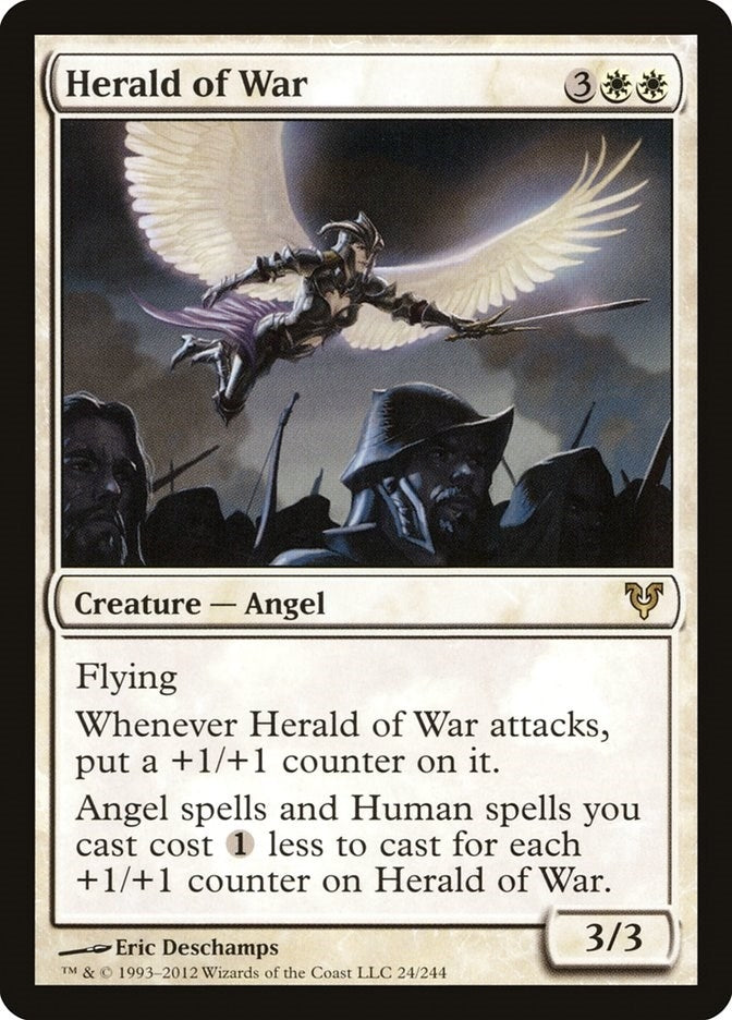Image for Herald of War (24) [Avacyn Restored] - Magic: The Gathering