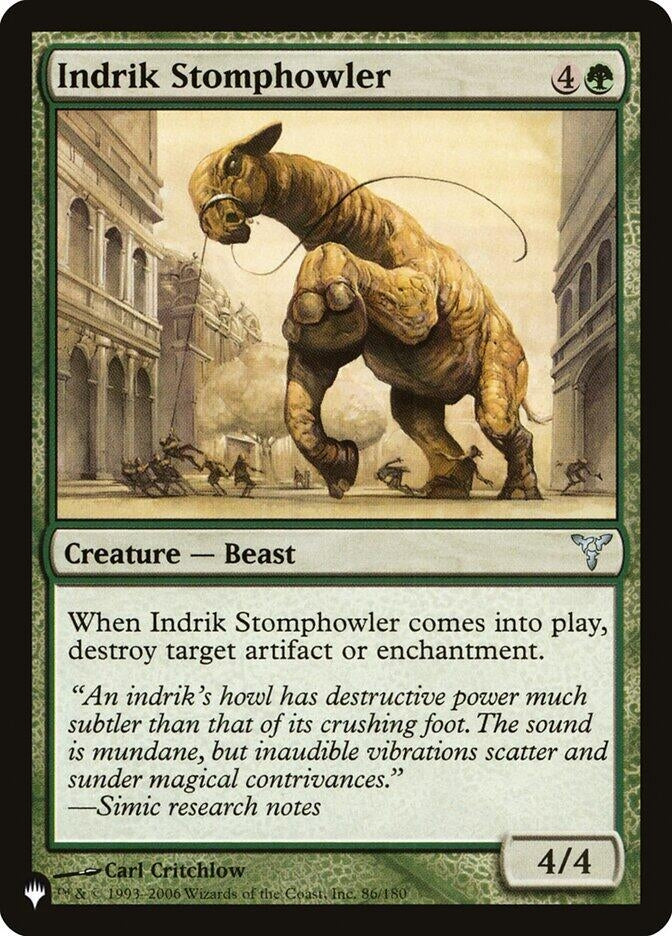 Image for Indrik Stomphowler (86/180) [The List Reprints] - Magic: The Gathering
