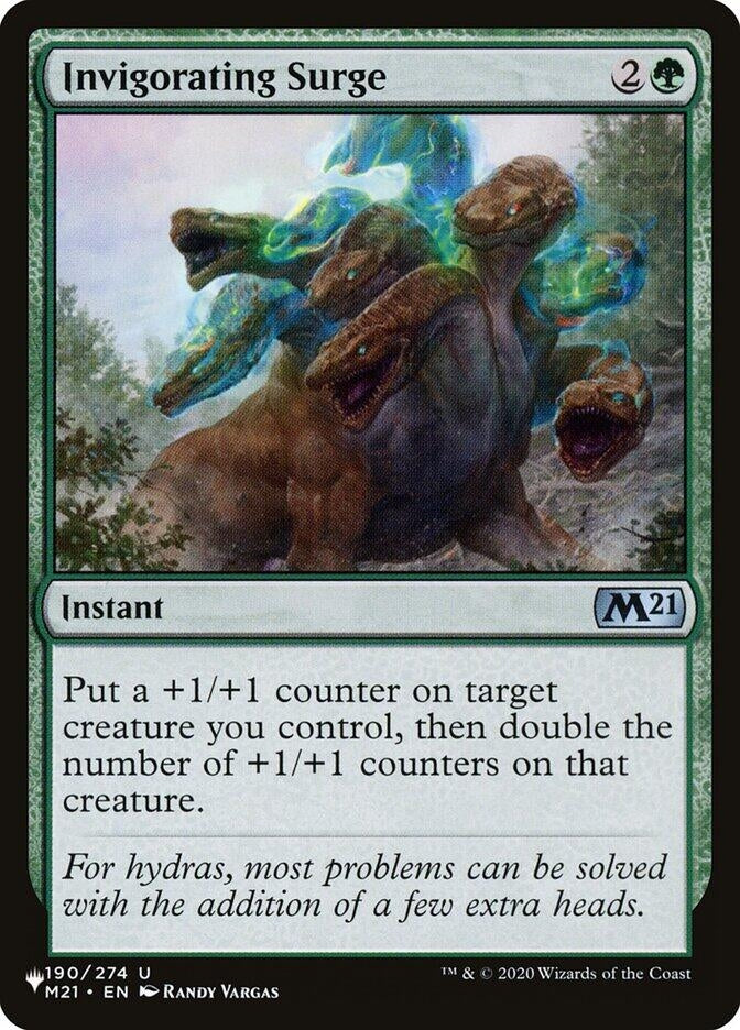 Image for Invigorating Surge (190/274) [The List Reprints] - Magic: The Gathering