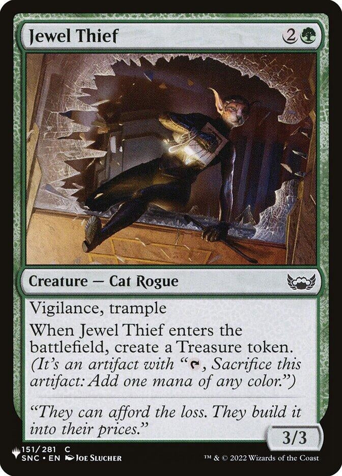 Image for Jewel Thief (151/281) [The List Reprints] - Magic: The Gathering