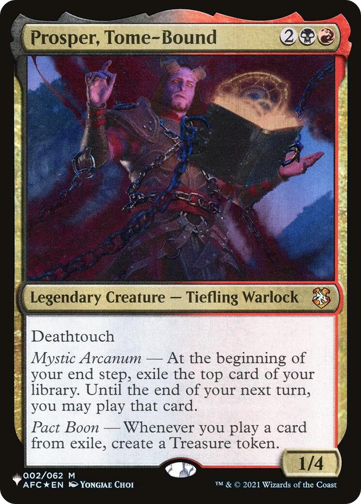 Image for Prosper, Tome-Bound (002/062) [The List Reprints] - Magic: The Gathering