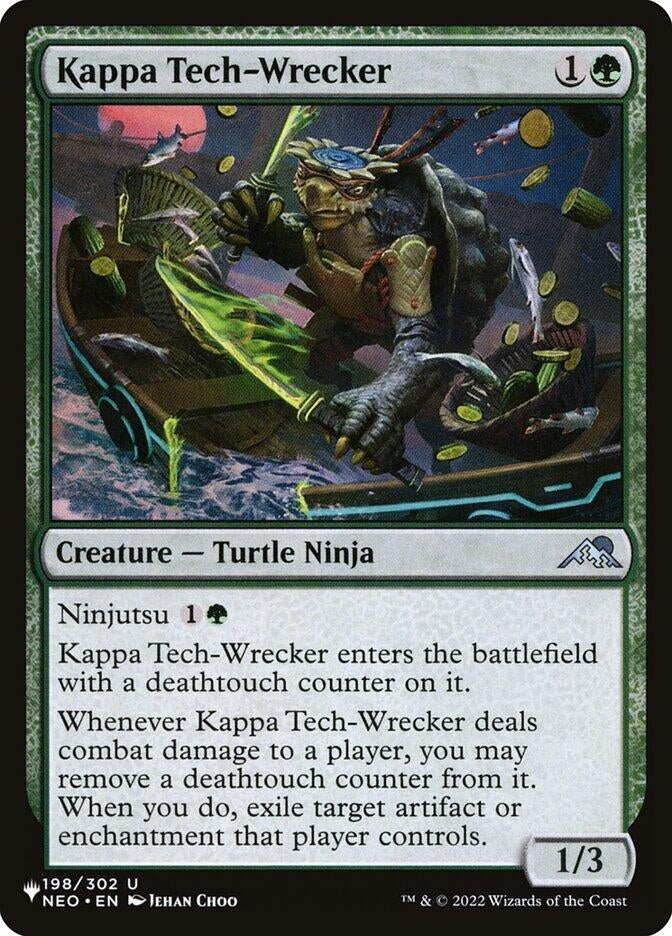 Image for Kappa Tech-Wrecker (198/302) [The List Reprints] - Magic: The Gathering
