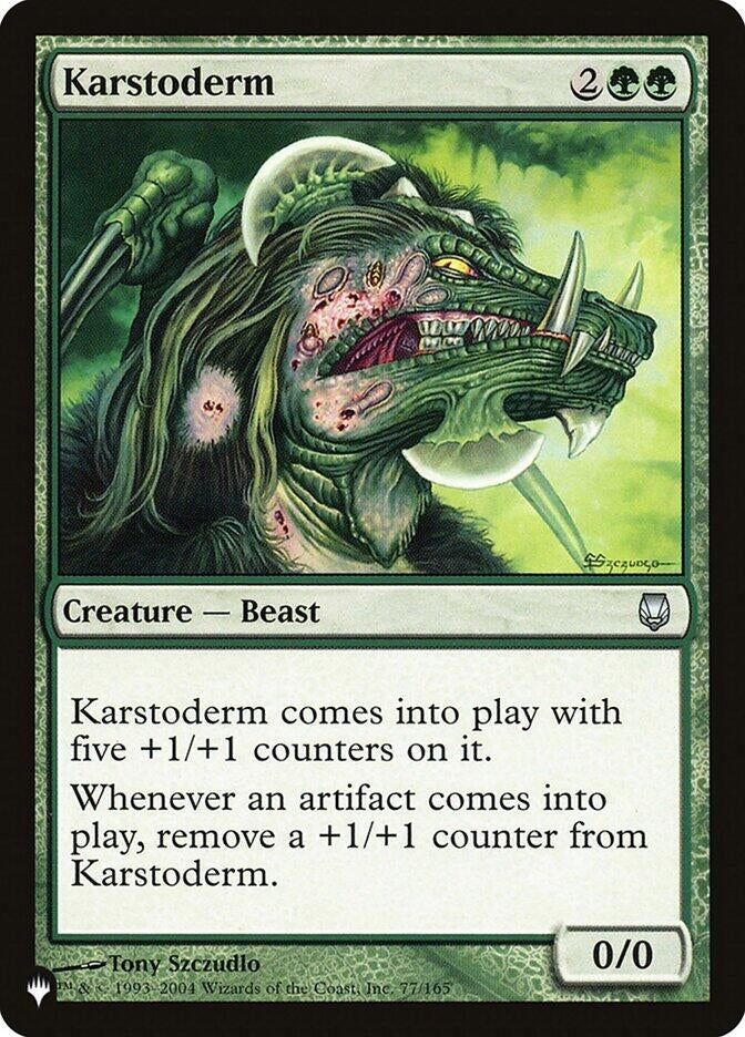 Karstoderm (77/165) [The List Reprints]