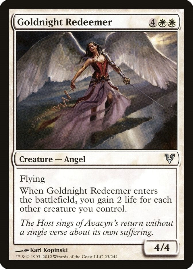 Image for Goldnight Redeemer (23) [Avacyn Restored] - Magic: The Gathering