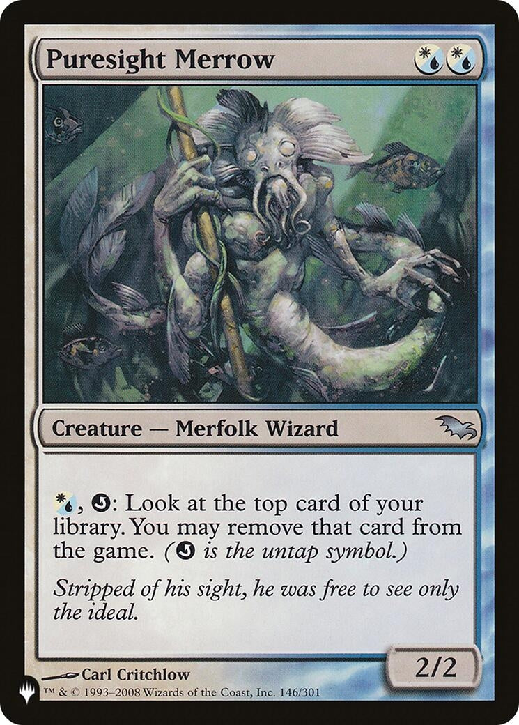 Image for Puresight Merrow (146/301) [The List Reprints] - Magic: The Gathering