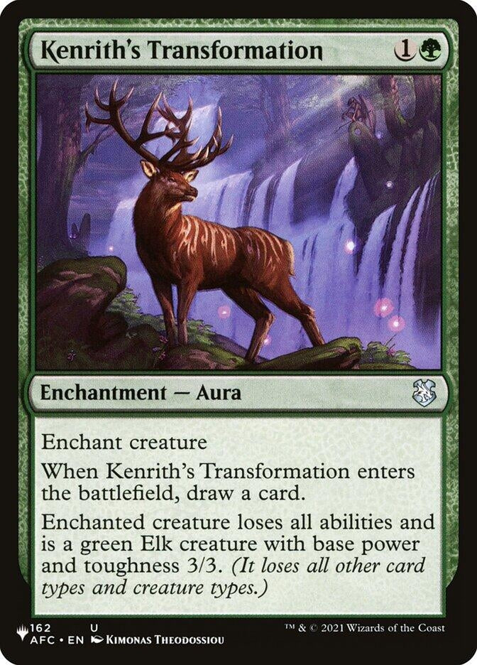Image for Kenrith's Transformation (162/062) [The List Reprints] - Magic: The Gathering