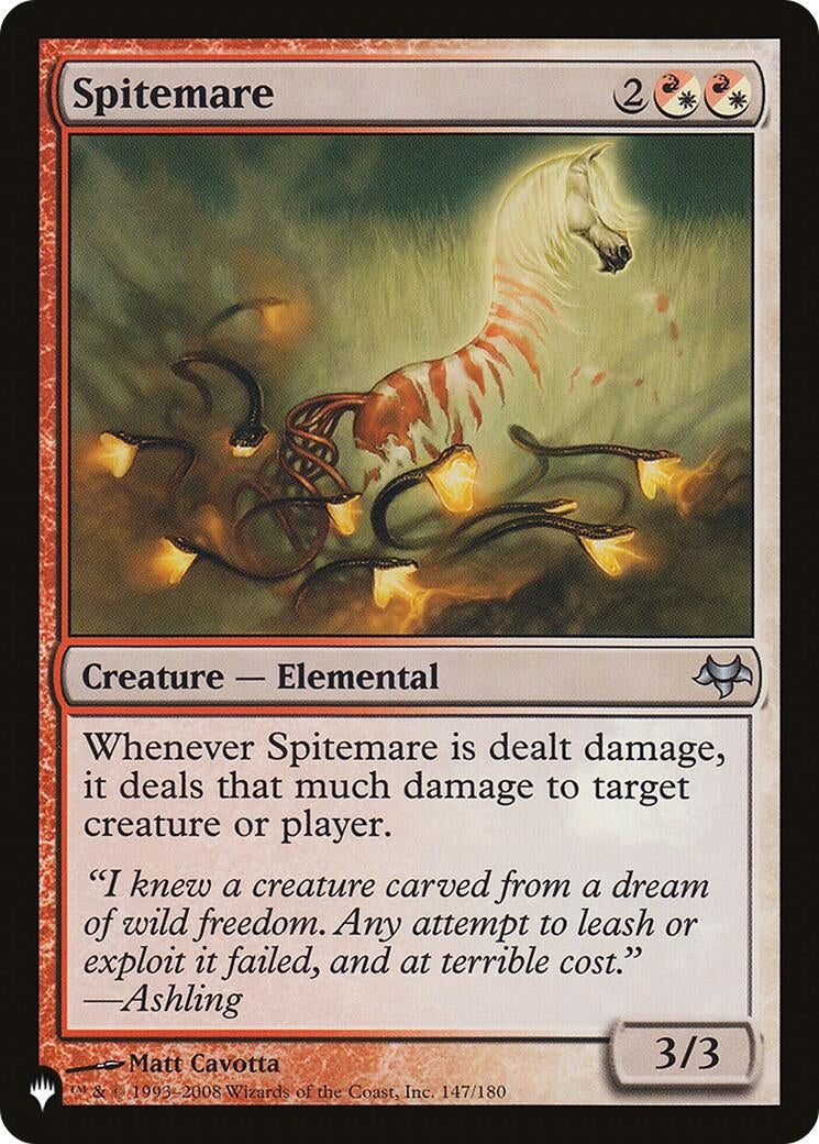 Image for Spitemare (147/180) [The List Reprints] - Magic: The Gathering