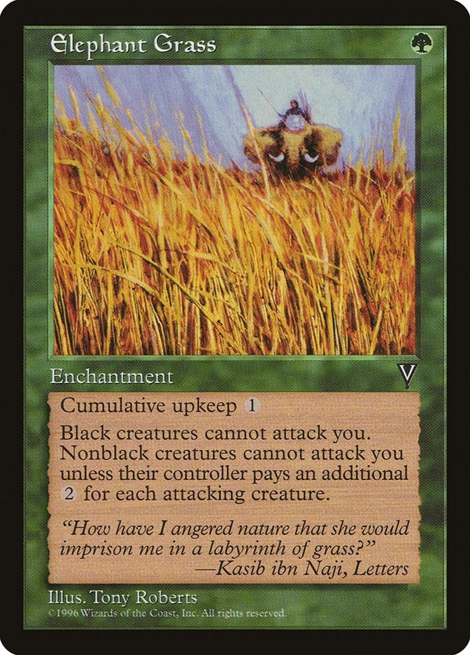 Image for Elephant Grass [Visions] - Magic: The Gathering