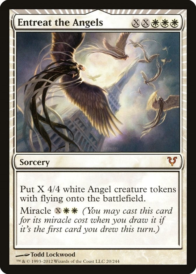 Image for Entreat the Angels (20) [Avacyn Restored] - Magic: The Gathering