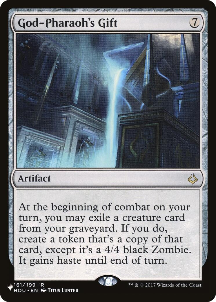 Image for God-Pharaoh's Gift (161/199) [The List Reprints] - Magic: The Gathering