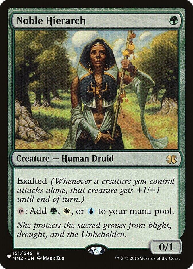 Image for Noble Hierarch (151/249) [The List Reprints] - Magic: The Gathering