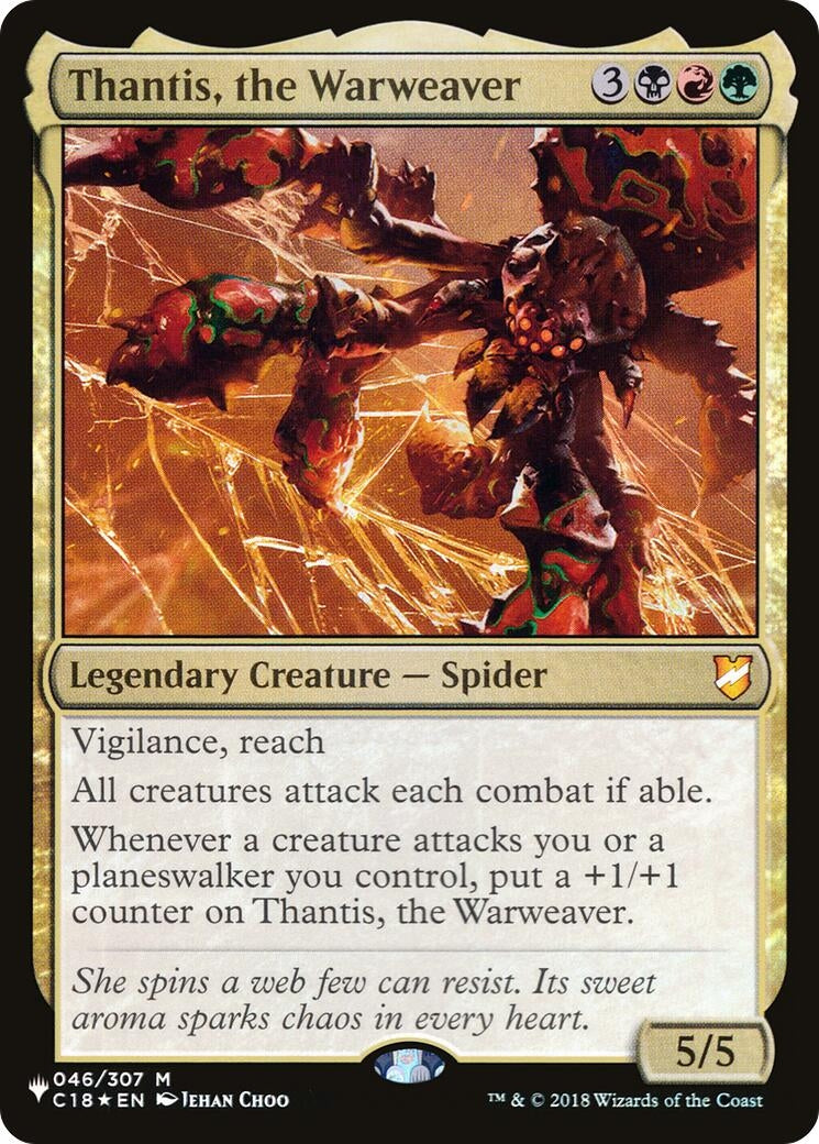 Image for Thantis, the Warweaver (046/307) [The List Reprints] - Magic: The Gathering