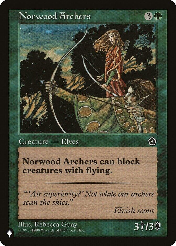 Image for Norwood Archers [The List Reprints] - Magic: The Gathering