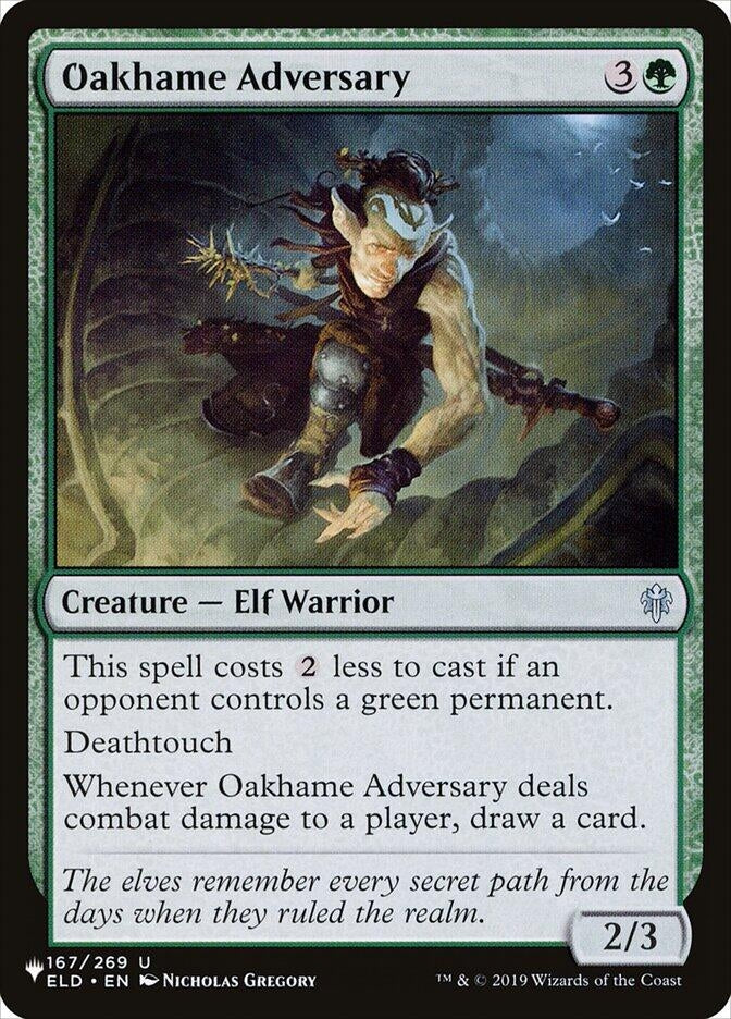 Image for Oakhame Adversary (167/269) [The List Reprints] - Magic: The Gathering