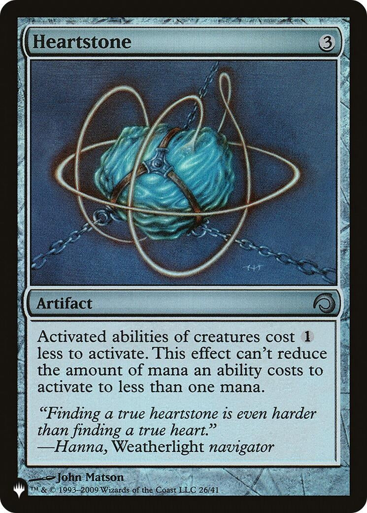 Image for Heartstone (H09) (26/41) [The List Reprints] - Magic: The Gathering
