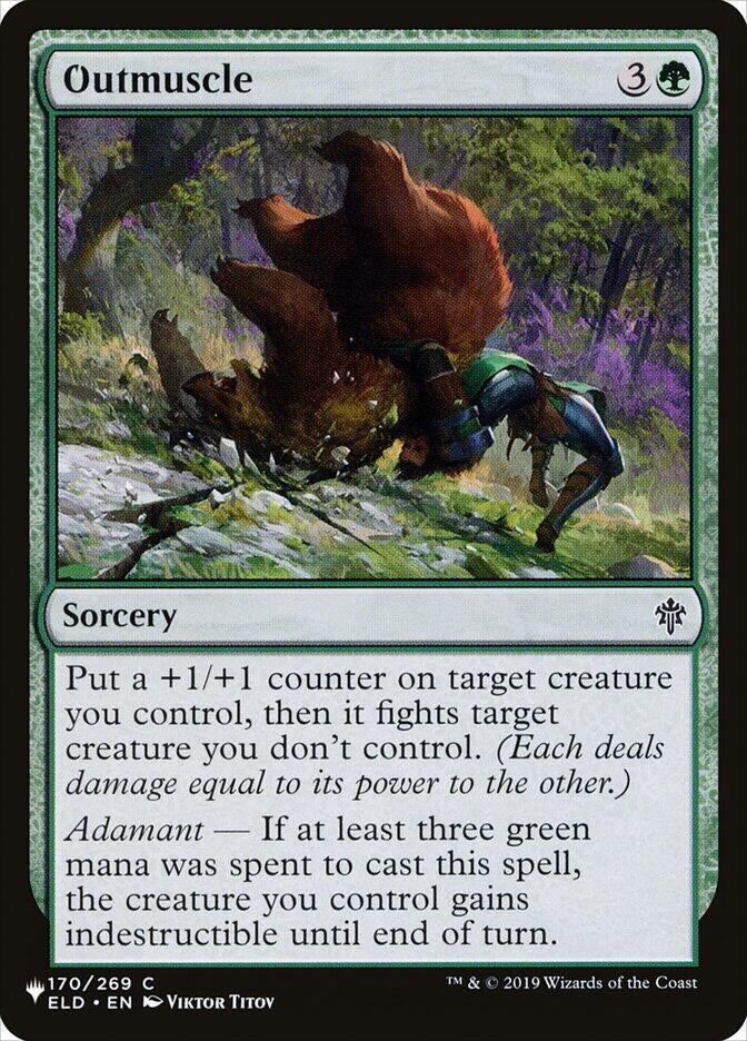 Image for Outmuscle (170/269) [The List Reprints] - Magic: The Gathering