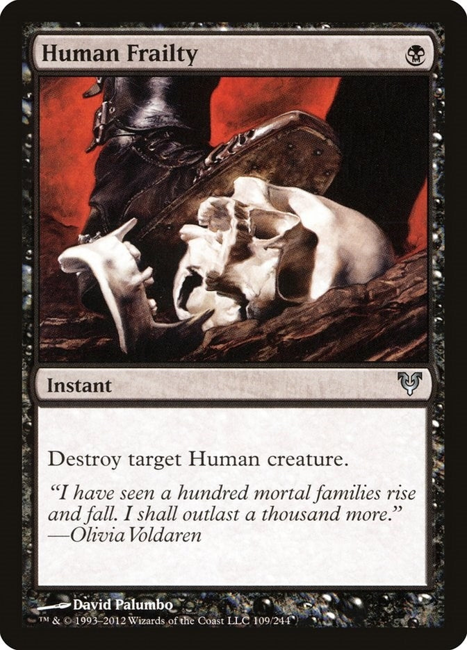 Image for Human Frailty (109) [Avacyn Restored] - Magic: The Gathering
