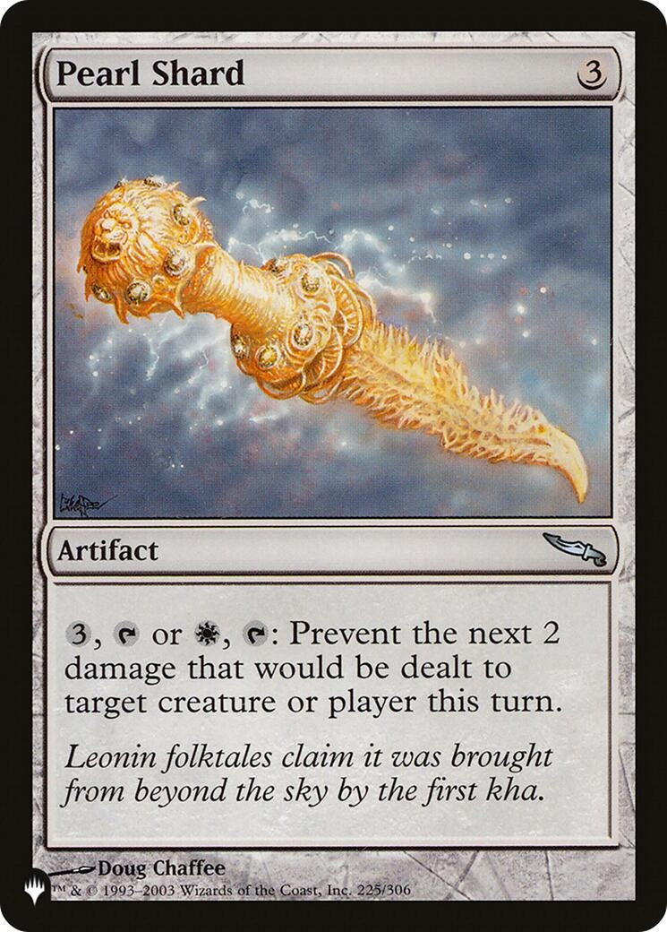 Image for Pearl Shard (225/306) [The List Reprints] - Magic: The Gathering