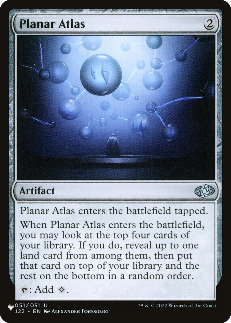 Image for Planar Atlas (051/051) [The List Reprints] - Magic: The Gathering