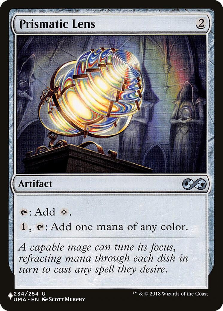 Image for Prismatic Lens (234/254) [The List Reprints] - Magic: The Gathering