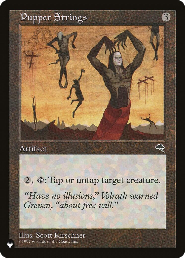 Image for Puppet Strings [The List Reprints] - Magic: The Gathering