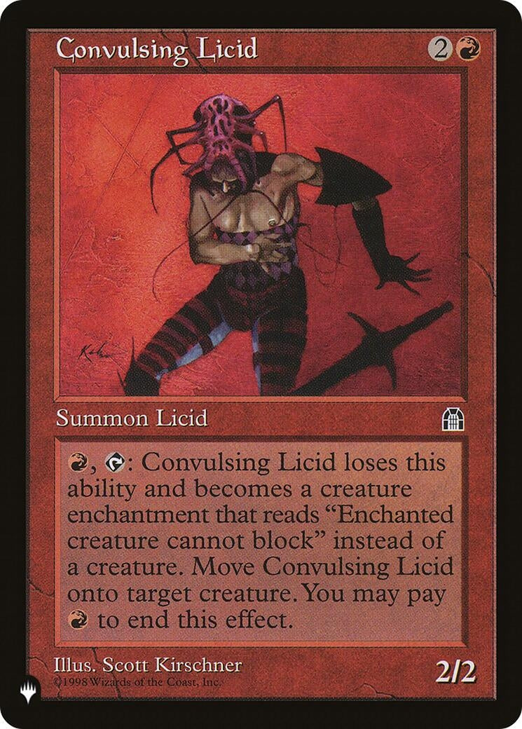 Image for Convulsing Licid [The List Reprints] - Magic: The Gathering