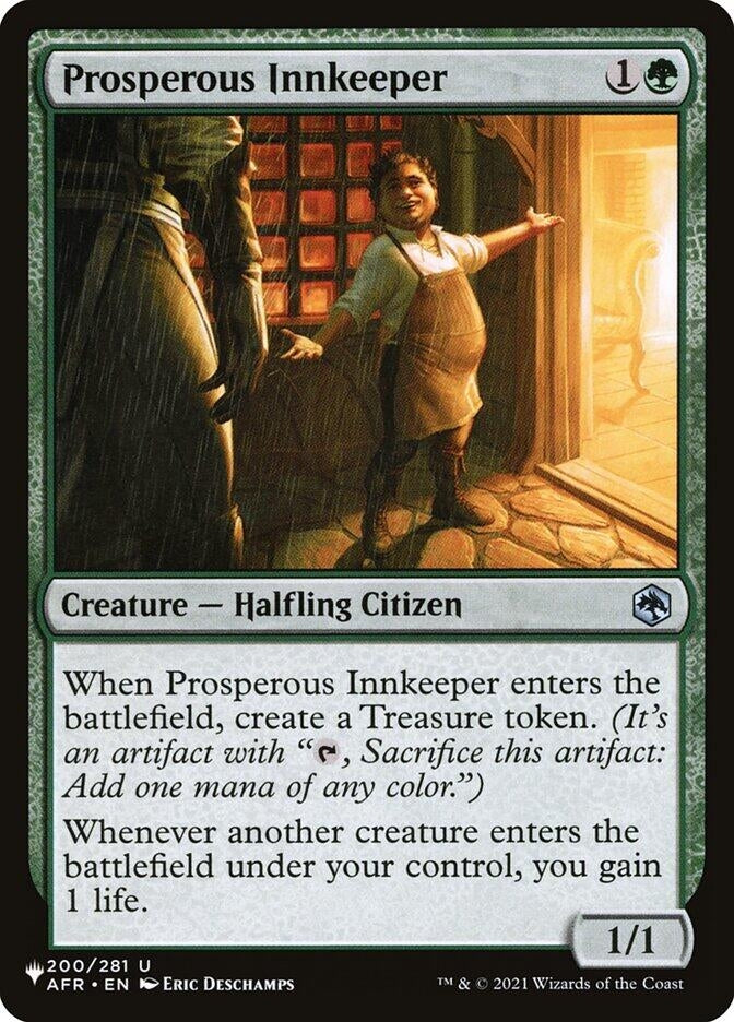 Image for Prosperous Innkeeper (200/281) [The List Reprints] - Magic: The Gathering