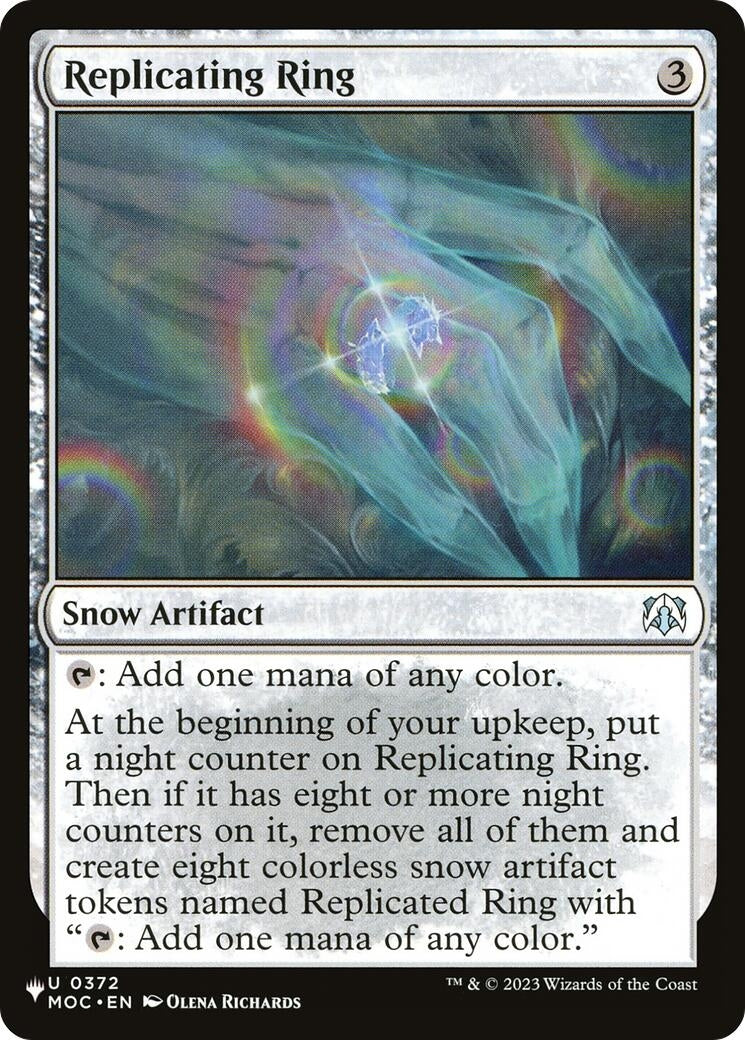 Image for Replicating Ring (0372) [The List Reprints] - Magic: The Gathering