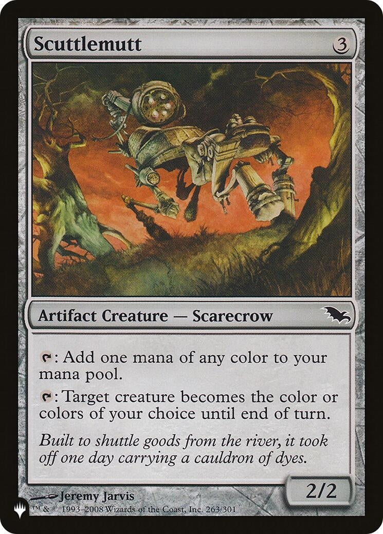 Image for Scuttlemutt (263/301) [The List Reprints] - Magic: The Gathering